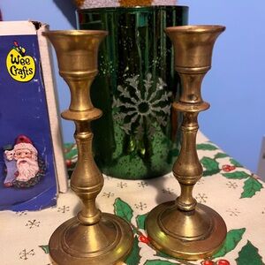 Brass Candle Holders